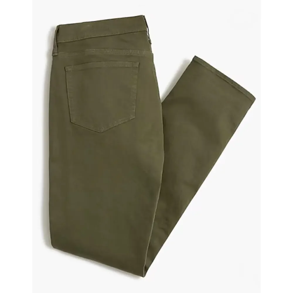 J. Crew Straight Fit Garment-Dyed Five-Pocket Pant Vintage Laurel Size 33/32 NWT